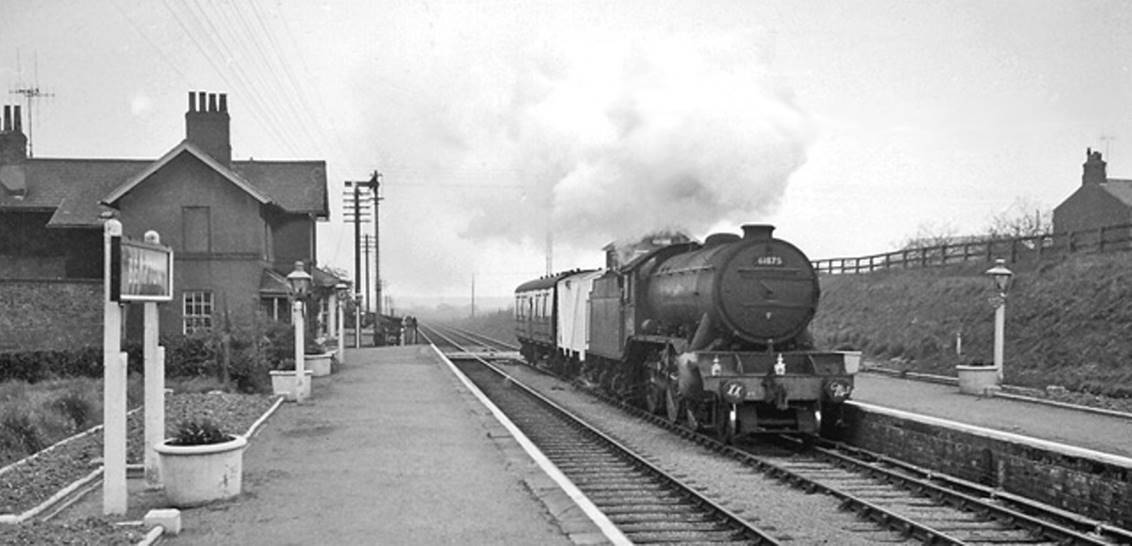 Fish train at Bempton Station
A Gresley K3 class passes through on a short Class C (Fish) train north from Bridlington towards Filey and Scarborough on 18th April 1961.
 Copyright Ben Brooksbank (CC by SA/2.0)

